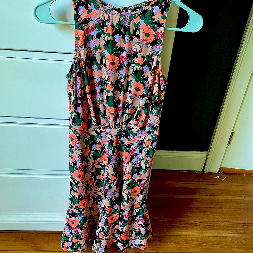 J.CREW mercantile floral dress 00